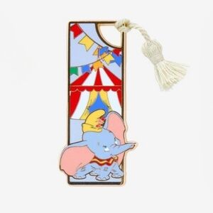 Disney Bookmark Tassel Enamel Dumbo Pin